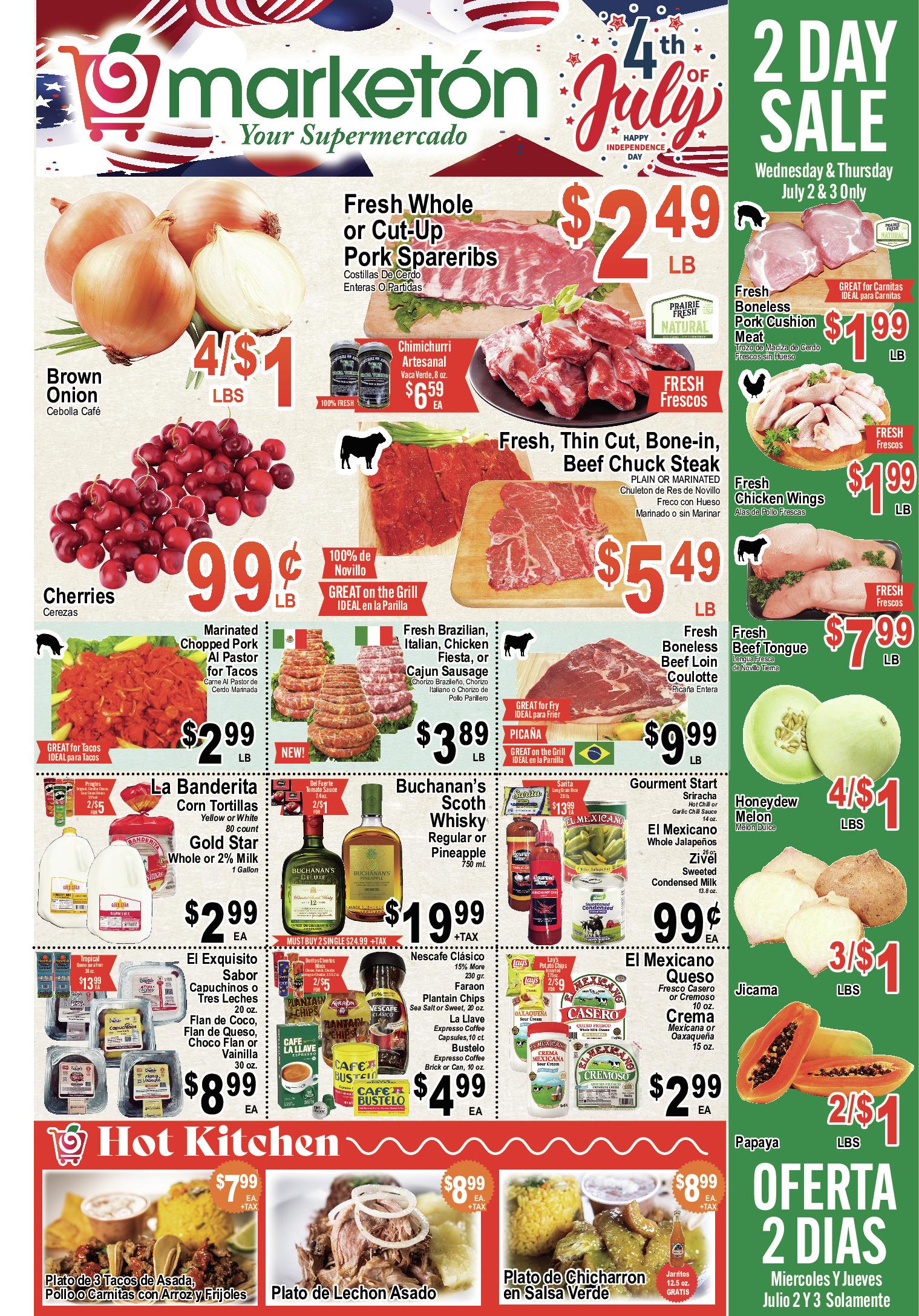 Marketon weekly ad page 1, version 1