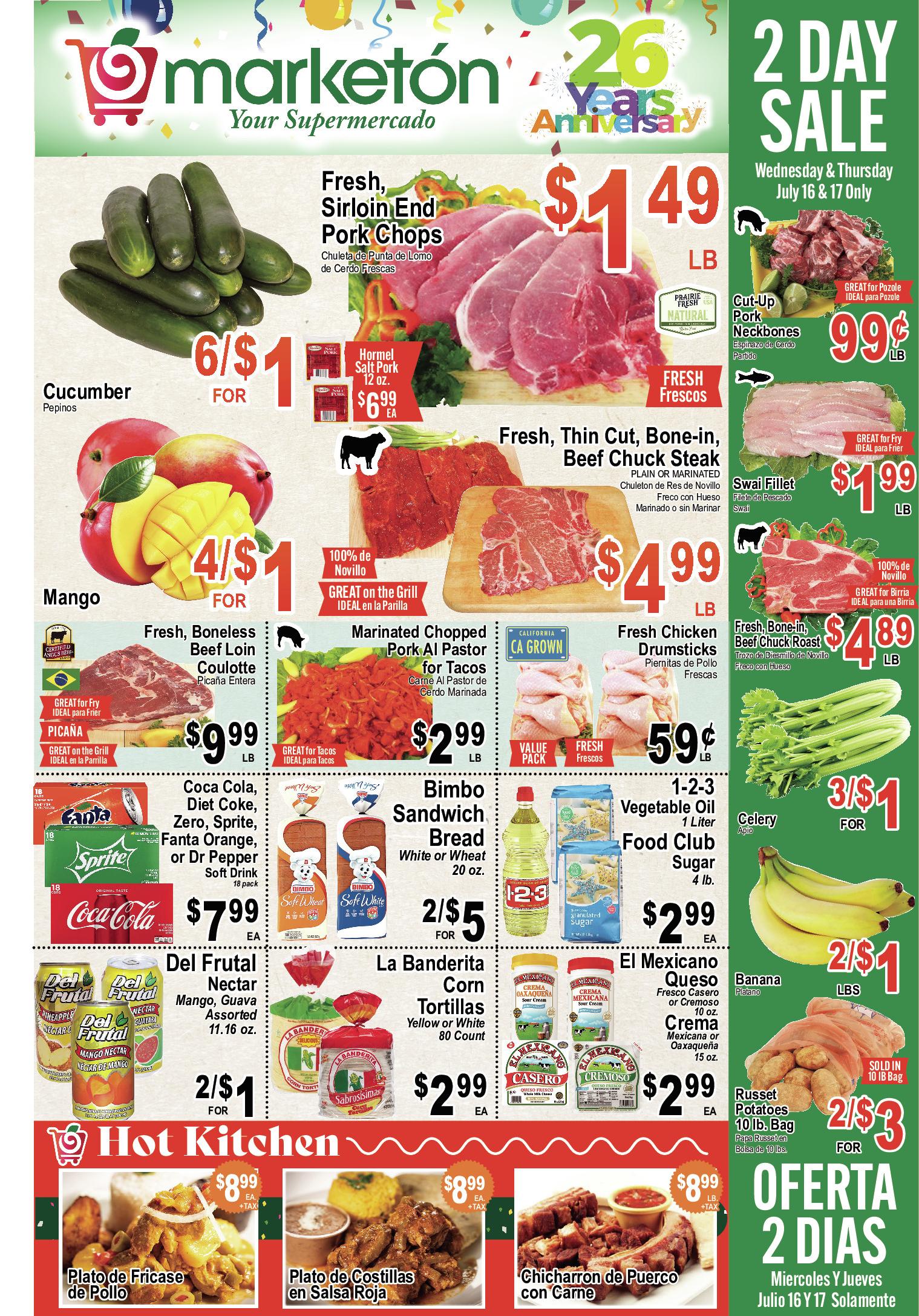 Marketon weekly ad page 1, version 1